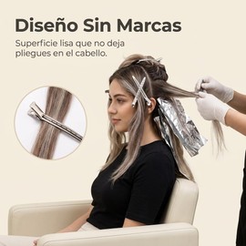 Pinzas para Cabello 24 PCS, Clips de Pico de Pato de Metal Antideslizantes Pasadores Profesionales para Peinado, Coloración y Corte, Broches para Mujer y Estilista, Plata