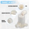 X AUTOHAUX Windshield Washer Motor Pump Fit for Nissan 350Z