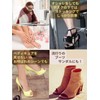 Himemaru Below Knee Open Toe Stockings Beige Open Toe Stockings