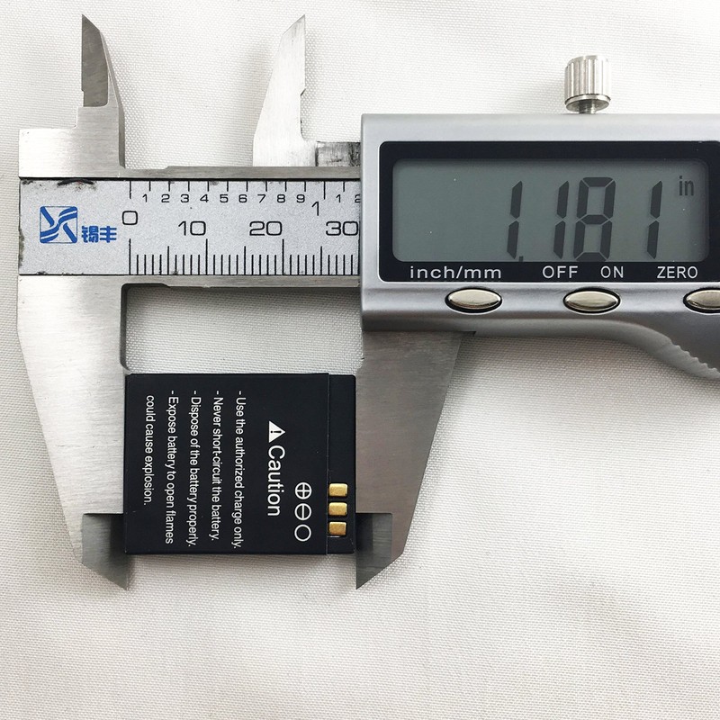 Smart Watch Battery AB-Y1 Rechargable Lithium Battery with 380MAH Capacity