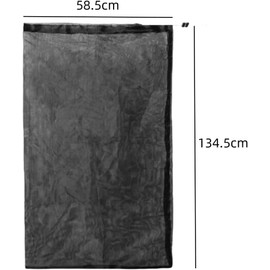 Ai-OUMLEEF Wood Chipper Bag,Leaf Shredder Replacement,Replacement for Wood Slicer Splitter Chipper Leaf Shredder Lawn Machine Parts, Universal Reusable Collection Bag (23 x 53 Inches)