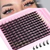 Doll Lash Clusters Manga Eyelash Extensions Cosplay Spiky Individual Lashes