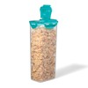 Lock & Lock 094508-004-TEAL Plastic Vertical Spaghetti Container (2 L),