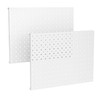 EVERHANGER Metal Pegboard Panels, Heavy Duty Pegboard Wall Organizer, Garage