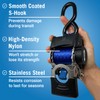 Stainless Steel Retractable Ratchet Straps, Heavy Duty Set, 2 Inch