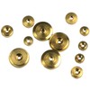 Watch Hand Nut Assortment 12 Piece Brass Set for Hermle