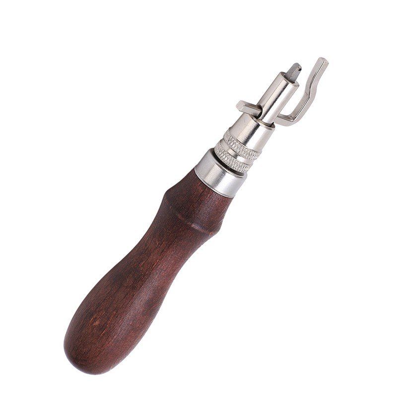 Leather Groover 7 in 1 Multipurpose Durable Wood Metal Labor