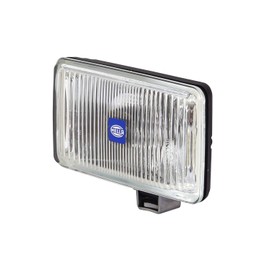 Hella 1NB 005 860-201 Halogen-Front Fog Light - Comet 450-12V - rectangular - mounting - Clear diffusing lens - Lens Colour: White - left/right