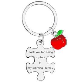 Teacher Appreciation Gifts Teacher Keychain Thank You Gifts for Teacher Gifts Leaving Gifts for Teacher Graduation Gifts Retirement Gifts Birthday Gifts Jewelry Present Key Chain