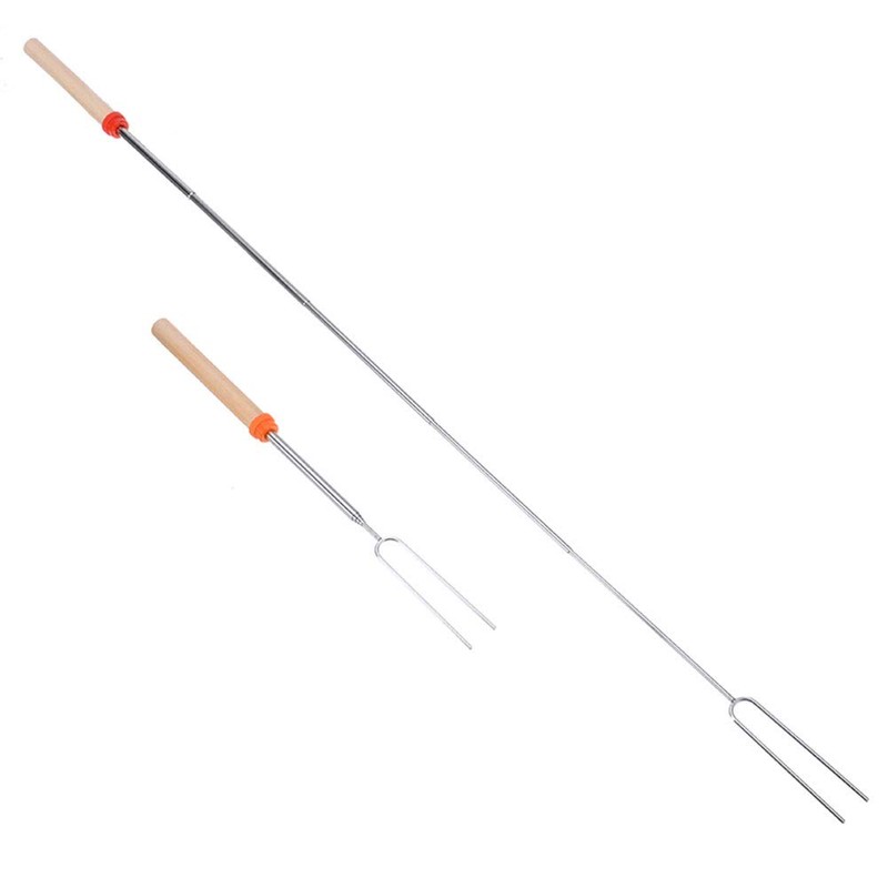 Roasting Sticks Marshmallow Roasting Sticks 32 Inch Stainless Steel Extendable