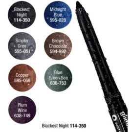 Avon Lot of 2 Glimmersticks WATERPROOF Eye Liner ~ SMOKY GREY~ Matte Gray Retractable