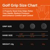 Full Choice Rubber Golf Grips 13 Pack, High Traction, Non-Slip,