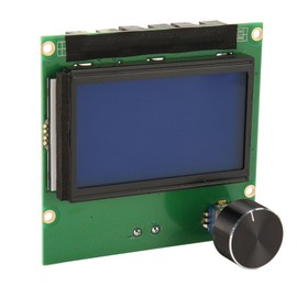 3D Printer Parts LCD Display Screen Board with Knobs and Ribbon Cable for Ender 3 , for Ender 3 PRO 3D Printer Screen, Large Size LCD Control Module