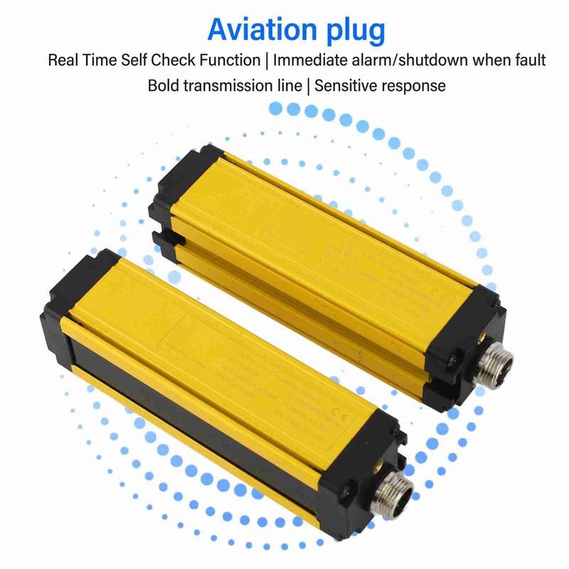 Safety Light Curtain 4 Beam 20mm Spacing Hand Protection Infrared