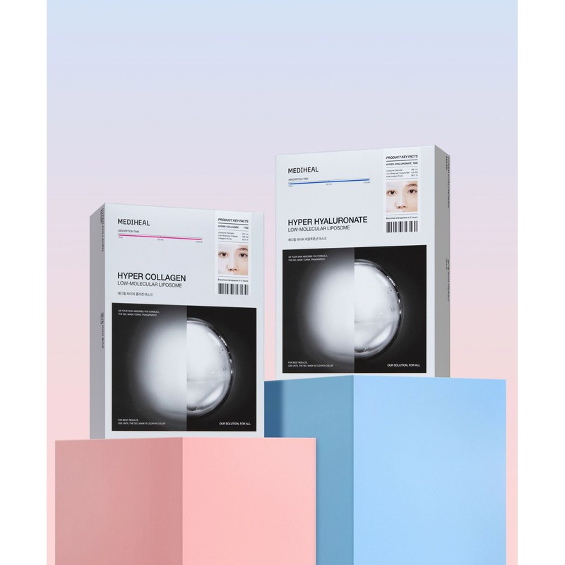 Mediheal Hyper Collagen Gel Mask 4 Sheets [Pore Elasticity]