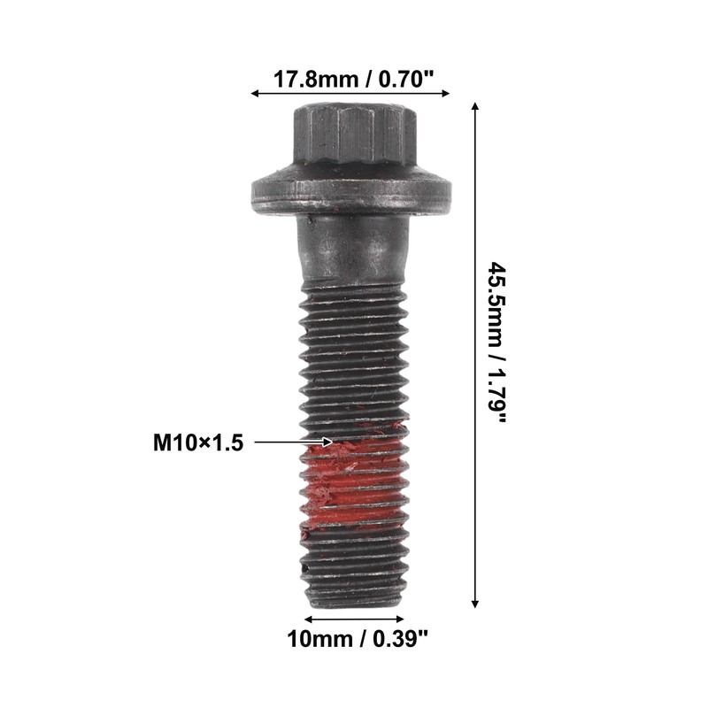 ACROPIX 3903834 Starter Mounting Bolts Fit for Dodge for Ram