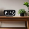 Green Blue GB383 Digital LED Alarm Clock with Alarm and