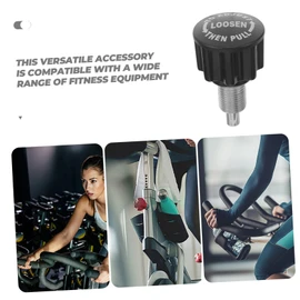 Sosoport 2pcs Abs Material Exercise Bike Knob Screw Replacement Plastic Pull Pin for Gymnastics Bar