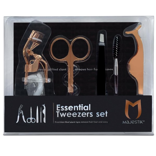 The Brow & Lash Rose Gold Set Eyelash & Eyebrow
