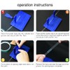 Tape Splicing Set, Blue Splicing Block with 2 Leader Tapes