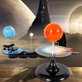 SENDERPICK Solar System Earth Moon Sun Orbital Planetarium Model Children Educational Tool