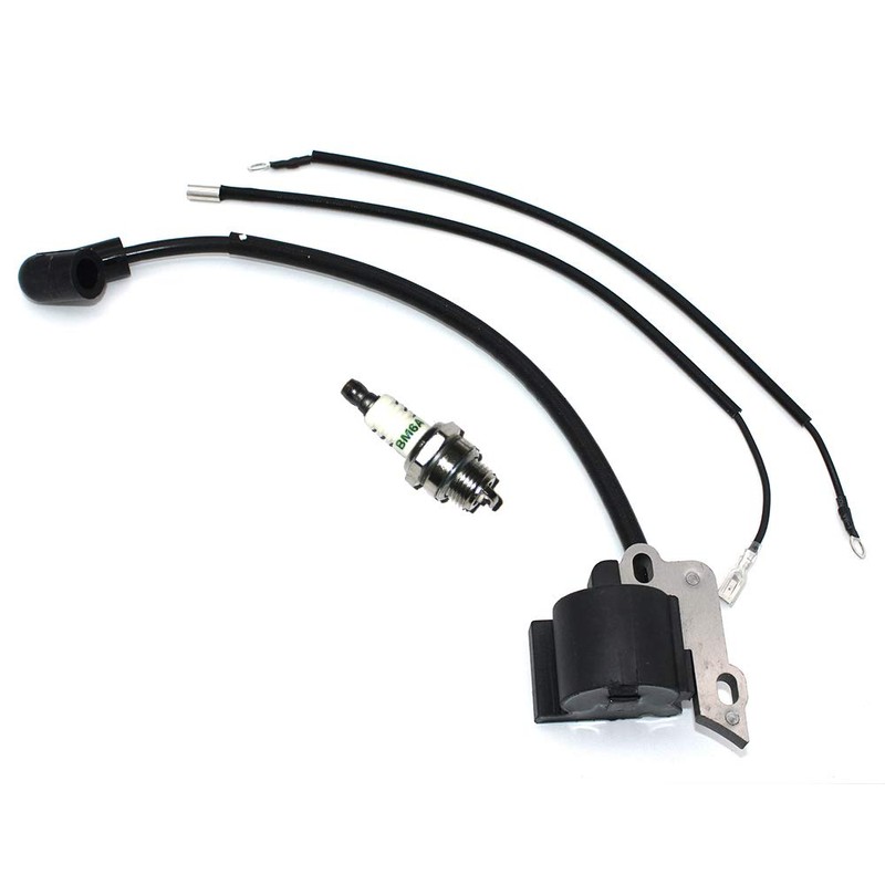 Ignition Coil Module with Spark Plug BM6A Fits McCulloch 333