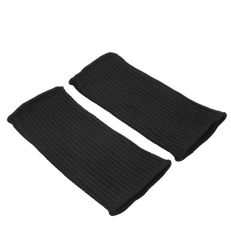 VOBOR Forearm Protection, Black Anti-Cut Arm Guard for Glass Making,