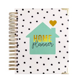 Pukka Pad, Carpe Diem Undated Home Planner Notebook – Includes 12 Months of Scheduling Calendars, Tools, and Sticker Sheets for Meal Planning, Grocery Lists, and Chores