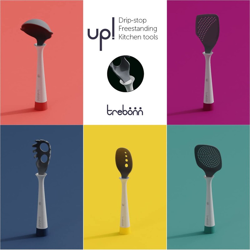 Trebonn - UP! Slotted Spoon - The Innovative Spoon That