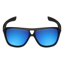 Mryok Replacement Lenses for Oakley Dispatch 2 OO9150 Size One Size Anti Seawater Corrosion Polarized - Ice Blue