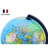 EXERZ 20 cm Globe Education Rotatable - Educational/Geographical/Modern Desk Decoration