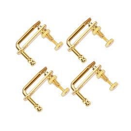 4 x Violin Tuner Adjuster, Alloy Violin Tuner String Adjusters Fine Adjuster for 4/4 Violin Tool Musical Instrument Accessories
