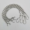4 Pack Toilet Handle Chain Stainless Steel Toilet Flapper Lift