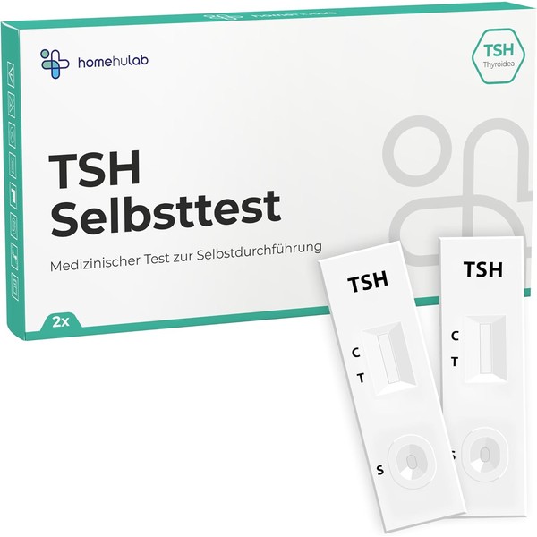 2x Hypothyroidism Test (TSH) Simple Self Test for Symptoms such