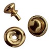 ドールハウスミニチュアTraditionalラウンド真鍮ドアノブ