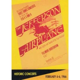 1991 PRO-SET MUSIC SUPER STARS "Historical Concerts" #208 - JEFFERSON AIRPLANE