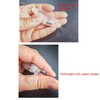 Unpainted Lures,6X Multi Jointed Rotating Tail Artificial Crankbaits with Eyes