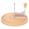 Cheese Curler Professional Ergonomic Handle Rotating Cheese Flower Cutter for