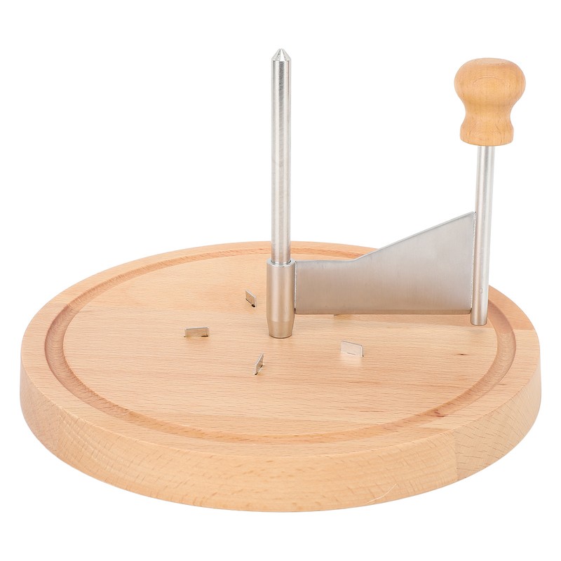 Cheese Curler Professional Ergonomic Handle Rotating Cheese Flower Cutter for
