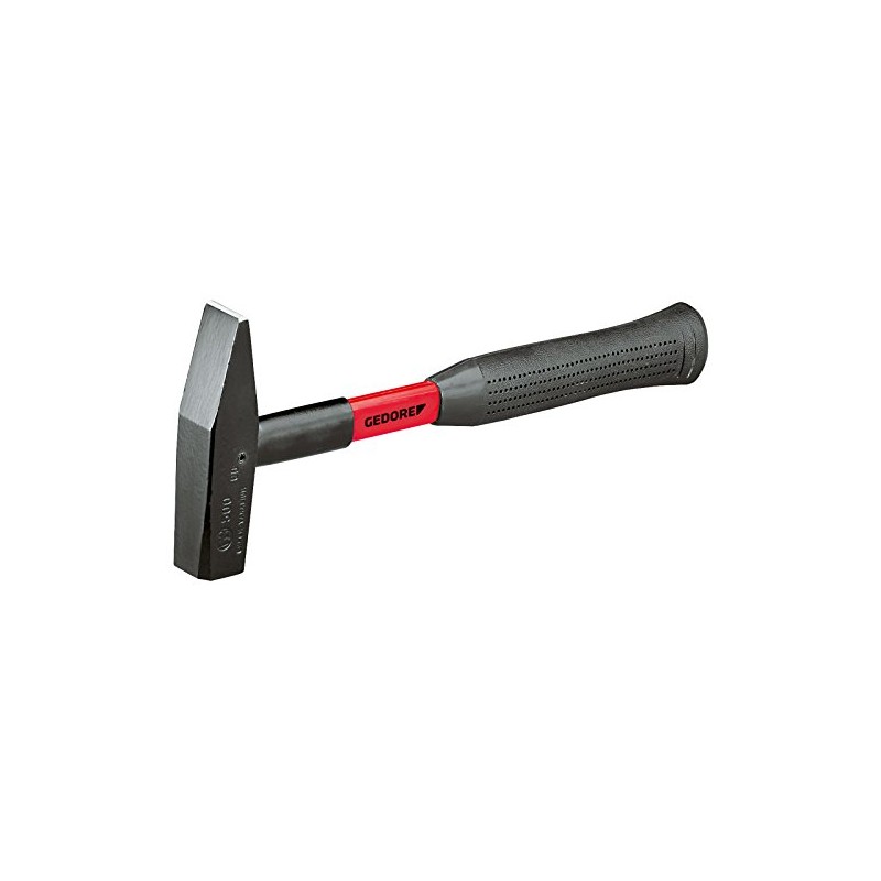 Gedore F-500 Engineer's Hammer with Fibreglass Handle, 500 g, Colour