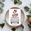 MABSDesigns Just Married Card - Dog Wedding Card - Animal