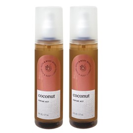Generic Bath and Body Work COCONUT Perfume Mist Gift Set - Lot of 2-6 fl oz / 177 mL each