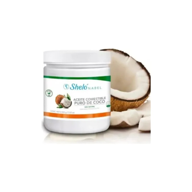 Aceite De Coco Comestible Extravirgen S801 500g Sheló Nabel