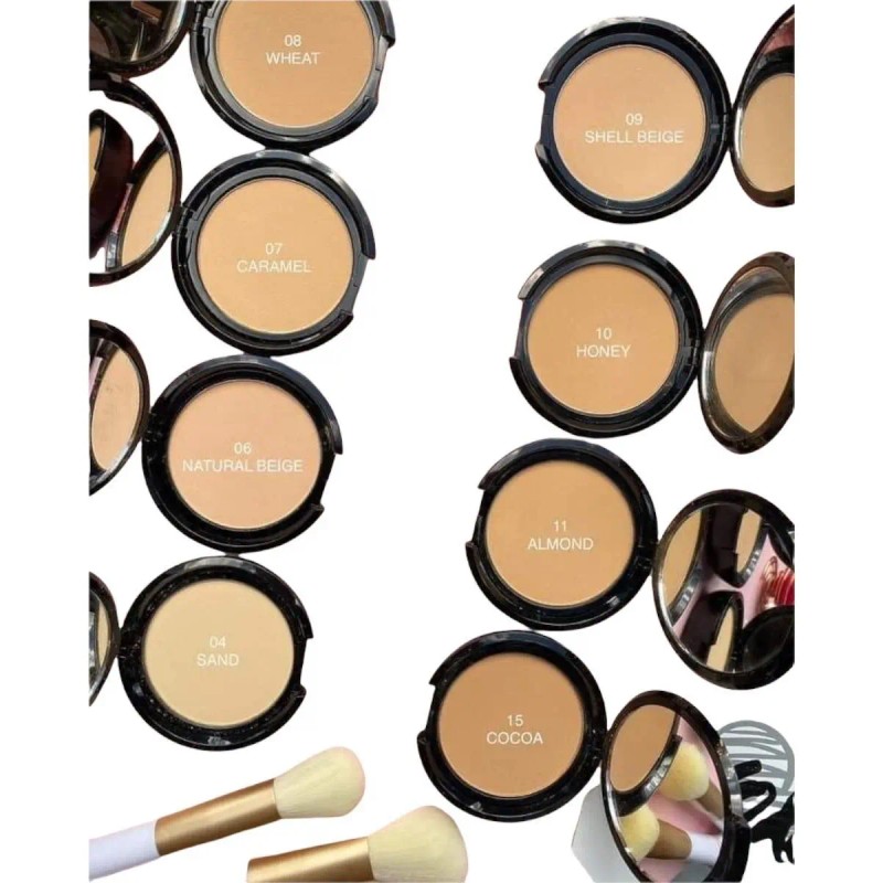 Polvo Bissu Maquillaje Compacto Todos Los Tonos Original