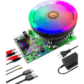 Eyes.sys Electronic Load Tester, USB Load Tester, 180W 200V 20A Battery Capacity Tester Constant Current & Constant Voltage, 4 Modes, Intelligent Discharge Resistance Power Tester