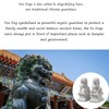 Large Size Foo Dog Statue,Pair of Guardian Lions,Asian Stone Statues