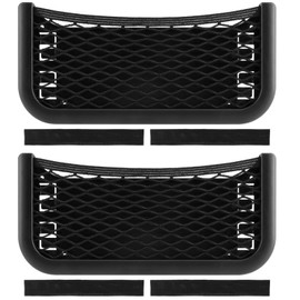YUENPUN 2 PCS 3 IN 1 Car Storage Organizer Pocket Net, Small Campervan Storage Nets, Framed Stretch Elasticated Storage Nets for Van, Caravan Mesh Net Storage Holder for Boat Truck Car