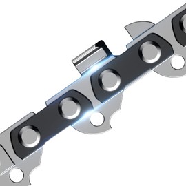 Seesii 8 Inch Chainsaw Chain Replacement - 3 Pack 8'' Chainsaw Saw Chains for Cordless Electric Mini Chainsaw,043" Gauge, 1/4" LP Pitch, 45 Drive Links