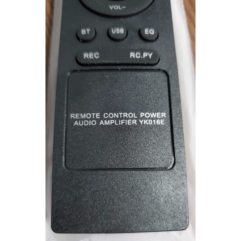 VeGue VS-0866 Remote Control YK016E For Karaoke Speaker System (NO