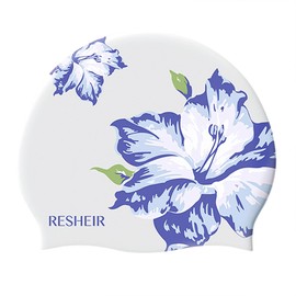 Women Swim Caps Silicone Waterproof Swim Cap Comfortable Bathing Cap for Long and Short Hair Waterproof Large Size